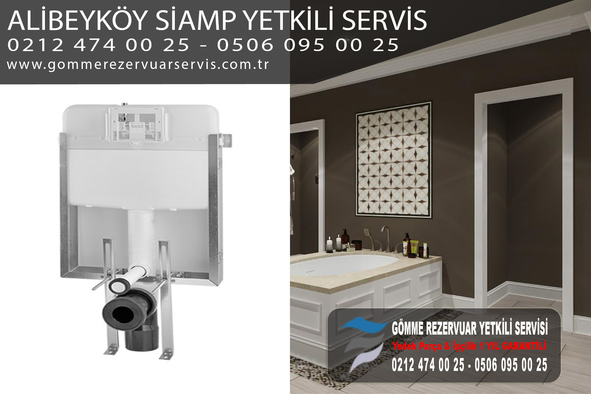 alibeyköy siamp servis