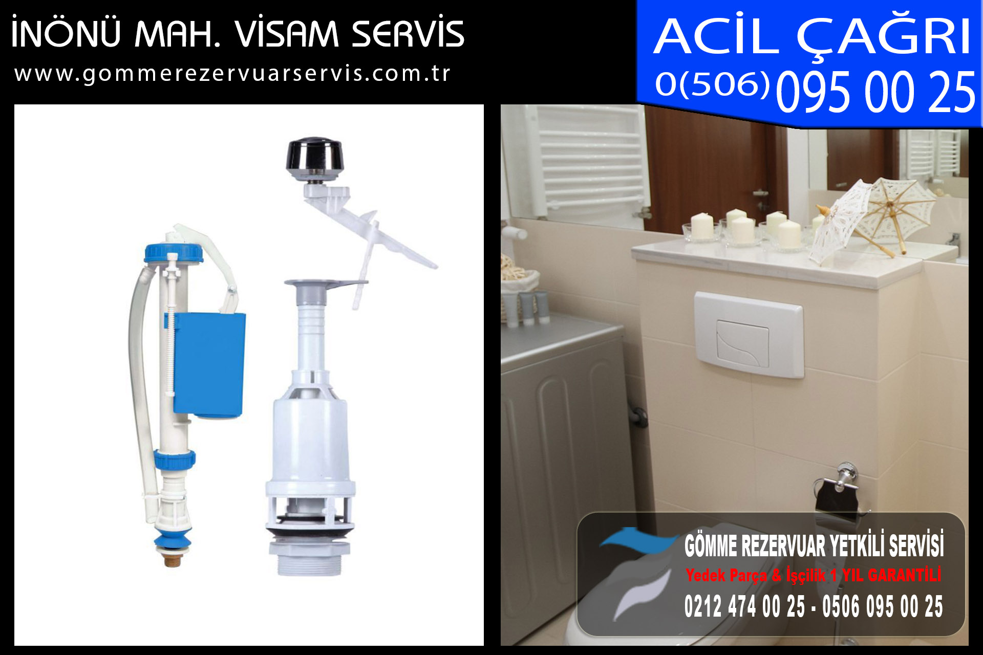 inönü mahallesi visam servis
