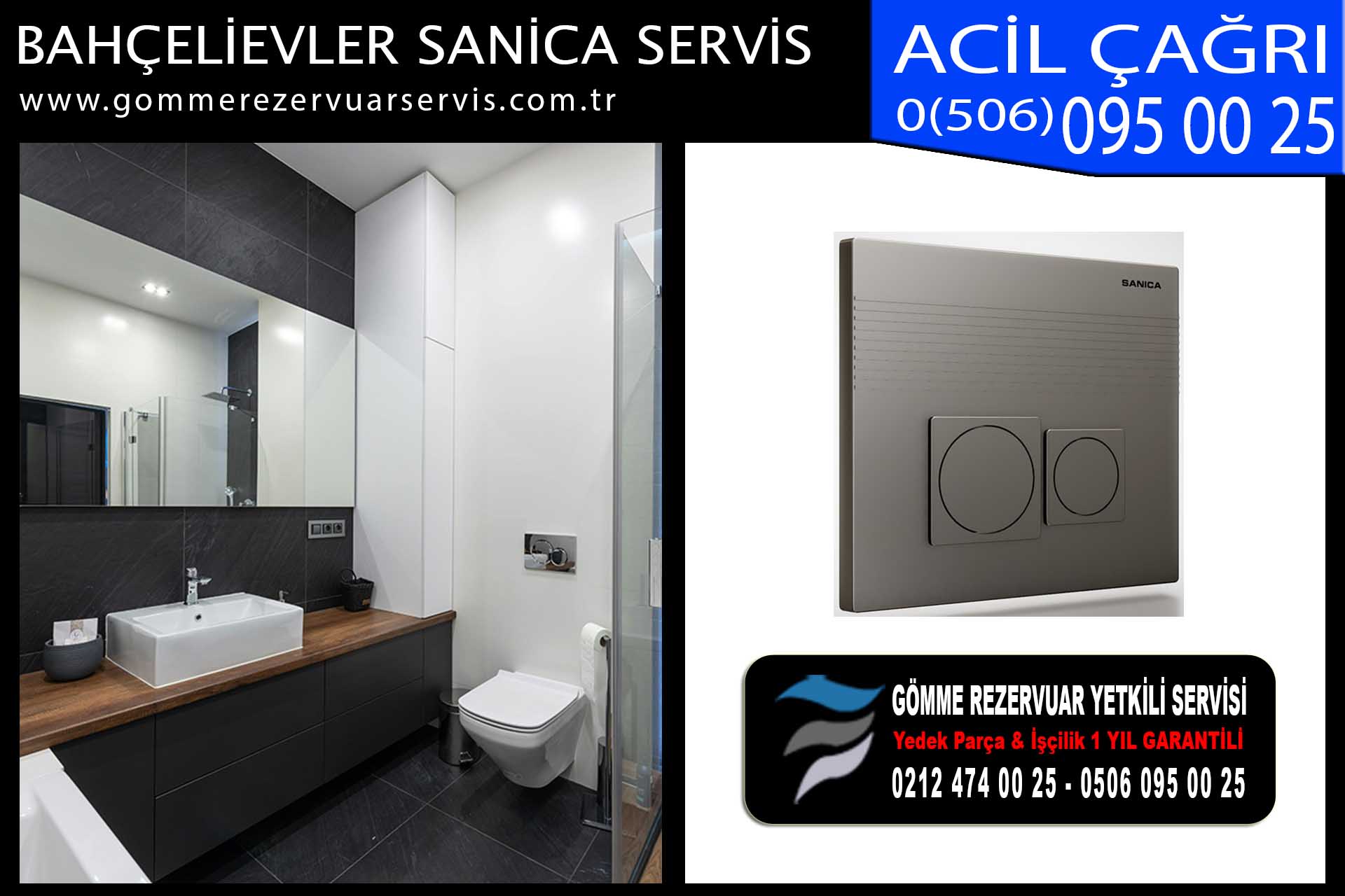 bahçelievler sanica servis