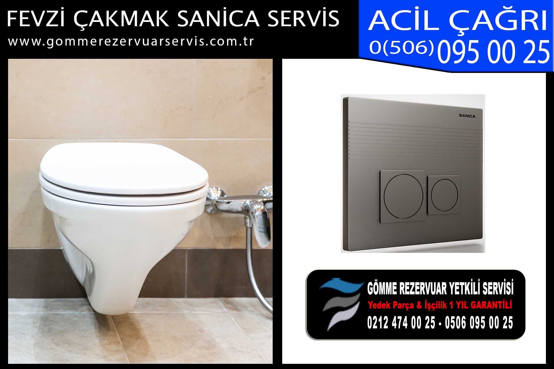 fevzi çakmak sanica servis